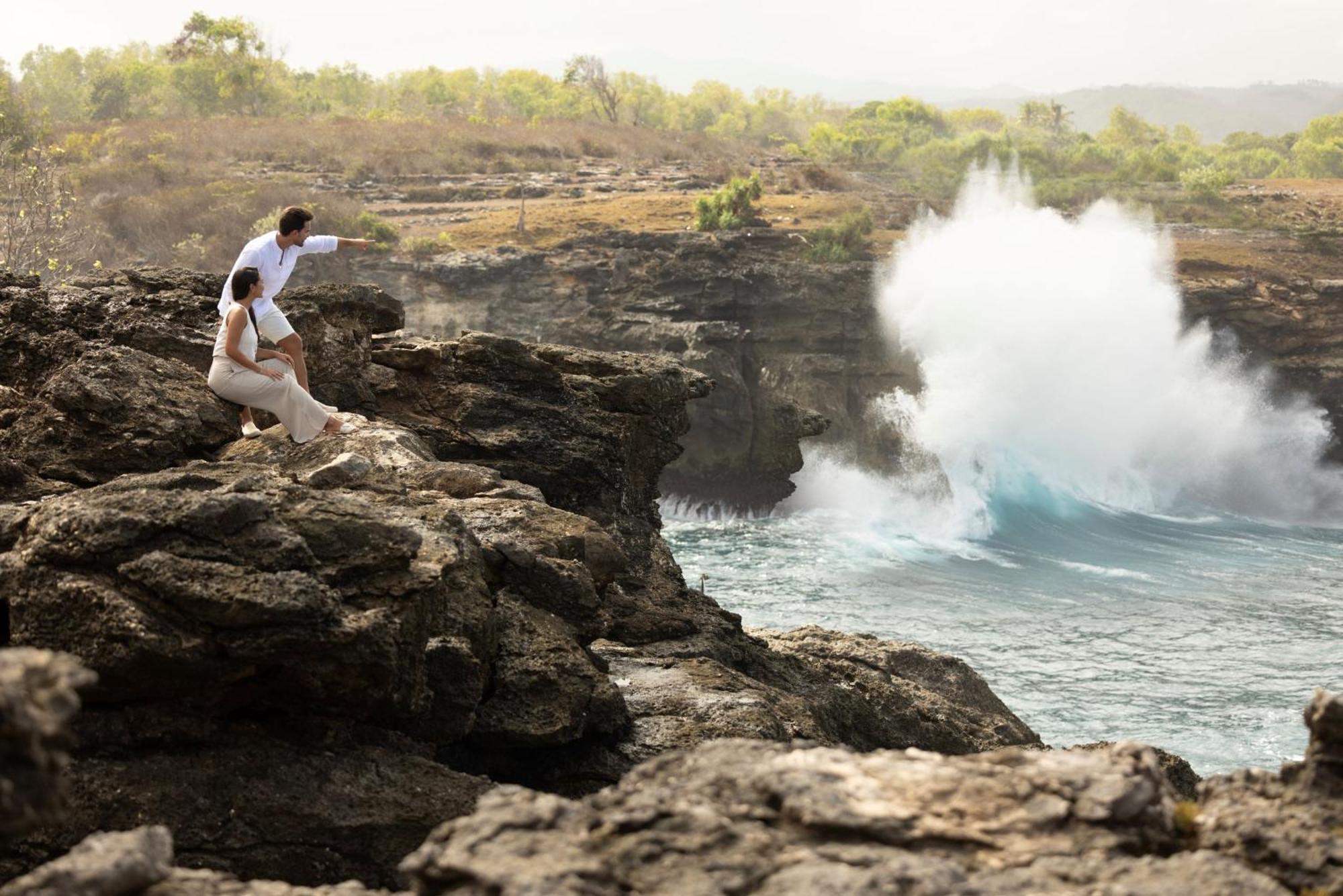 Arna Suites And Ocean Lounge Nusa Lembongan Kültér fotó
